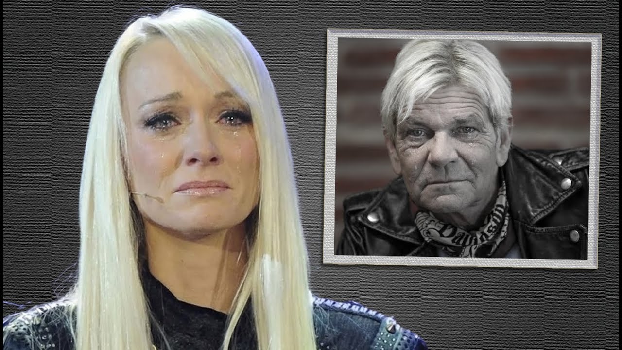 Gro&szlig;e Trauer um Matthias Reim &ndash; Christin Stark k&auml;mpfte mit den Tr&auml;nen, als sie Abschied nahm.