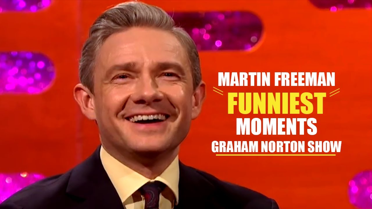 Martin Freeman FUNNIEST MOMENTS on The Graham Norton Show