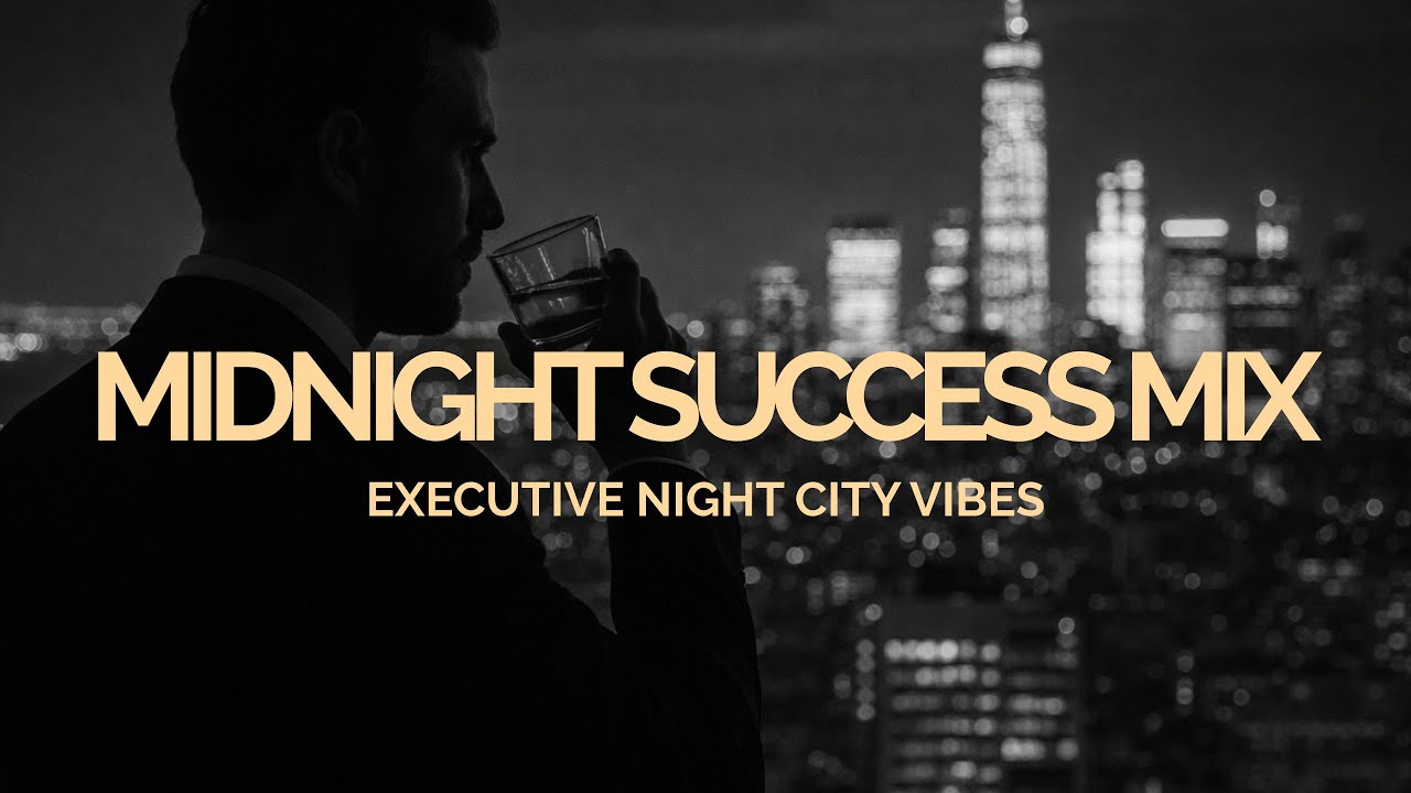 Luxury Night City Music - Powerful NYC Night Skyline View Mix for Succesful Nights