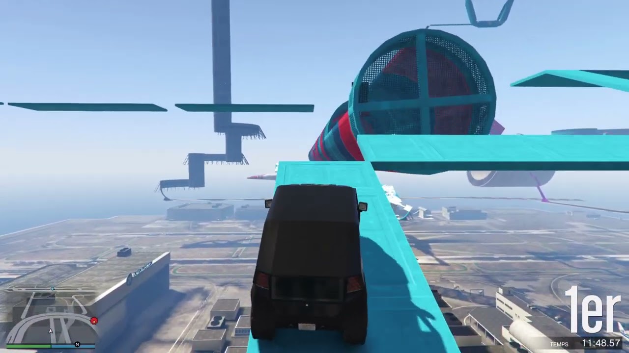 #2 Hard Parkour T20 [JR77] terminé en 30 minutes - GTA V ONLINE - FEAT: @Ntag_31
