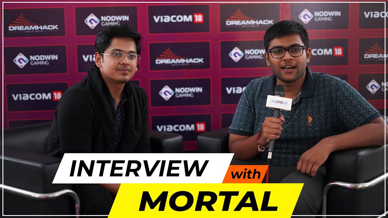 Interview with PUBG Mobile star MortaL | Naman Mathur | DreamHack Delhi 2019