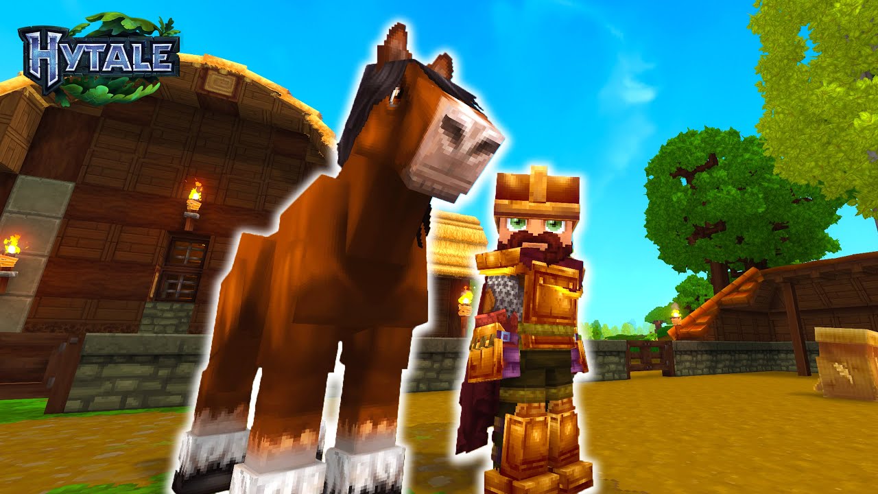 A horse for my Kingdom! Iron turned into a NEH! | Hytale