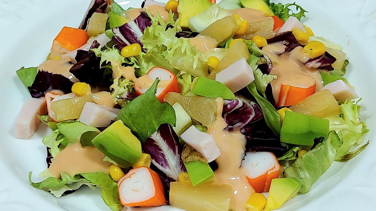 🍍 ENSALADA TROPICAL 🏝 REFRESCANTE Y ECONÓMICA // BEATRIZ COCINA