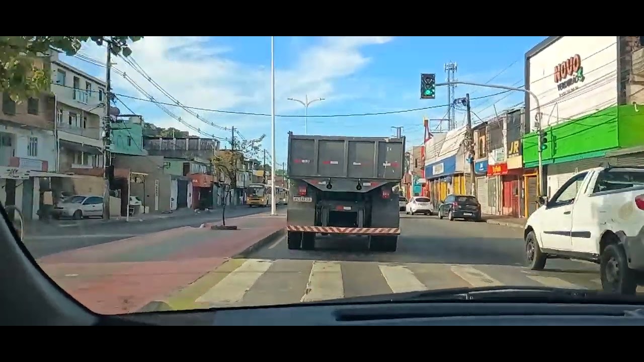LIGAÇÃO BR 324 AO BAIRRO DE LOBATO SUBÚRBIO DE SALVADOR.  VIAGEM NI NORDESTE DO BRASIL 