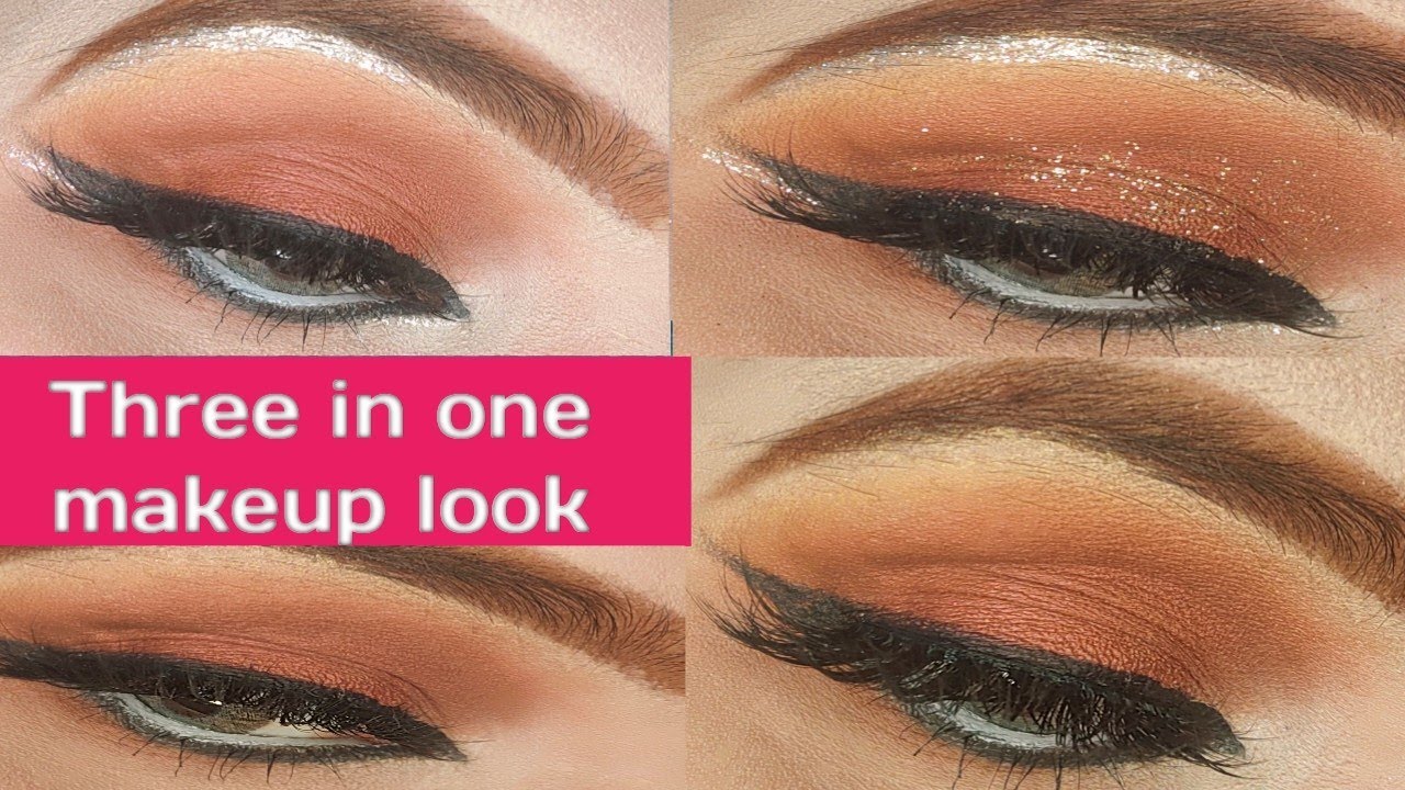 wedding guest party makeup|three in one makeup|easy makeup tutorial