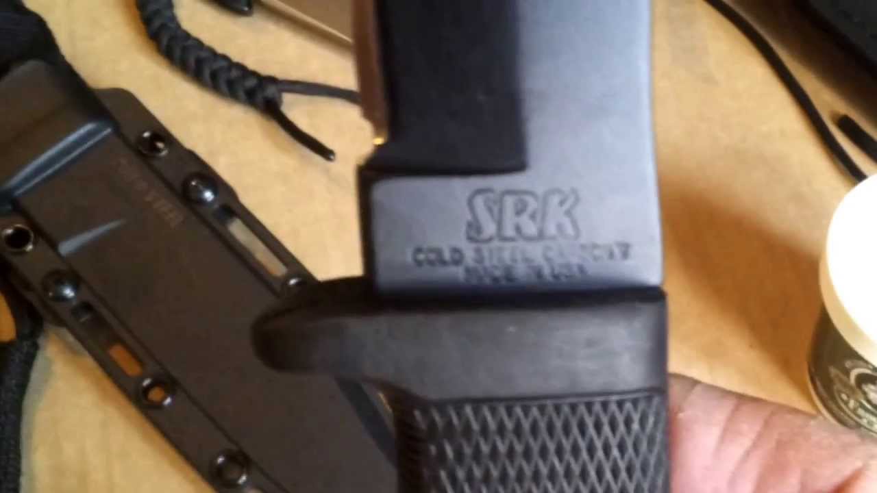 Cold Steel SRK Carbon V vs VG-1 San Mai III