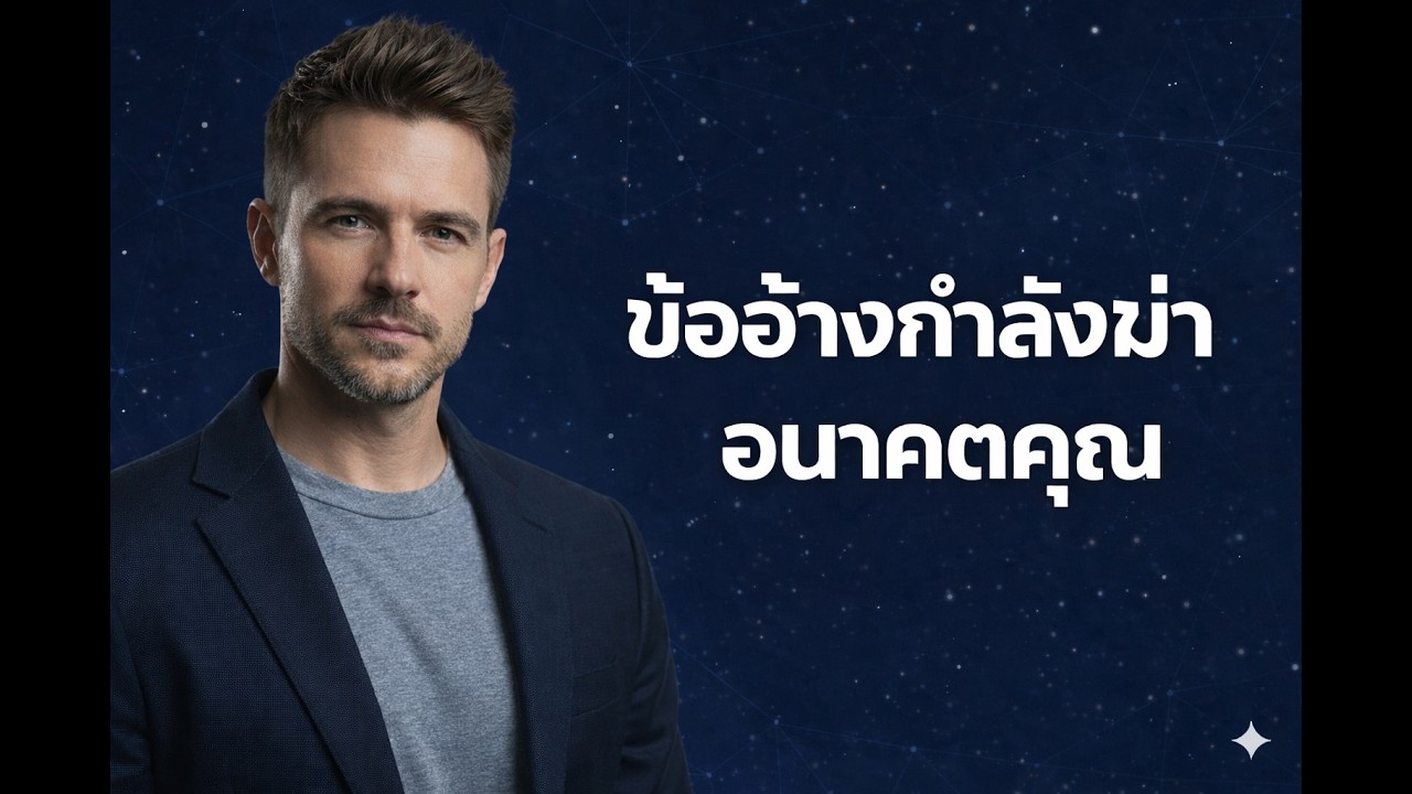 ข้ออ้างกำลังฆ่าอนาคตคุณ💙🔥#พัฒนาตัวเอง #แรงบันดาลใจ #เปลี่ยนชีวิต