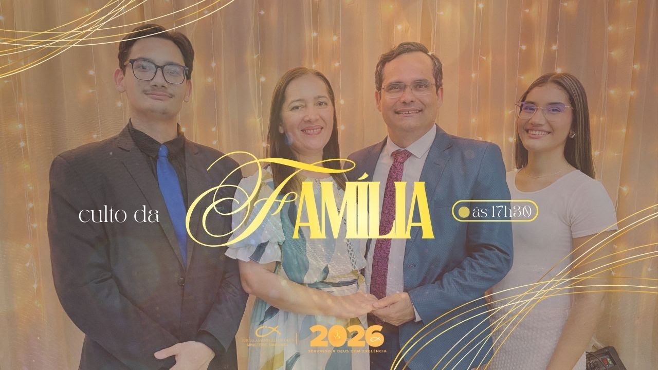 Culto da Família | TV IEAD 22/01/26