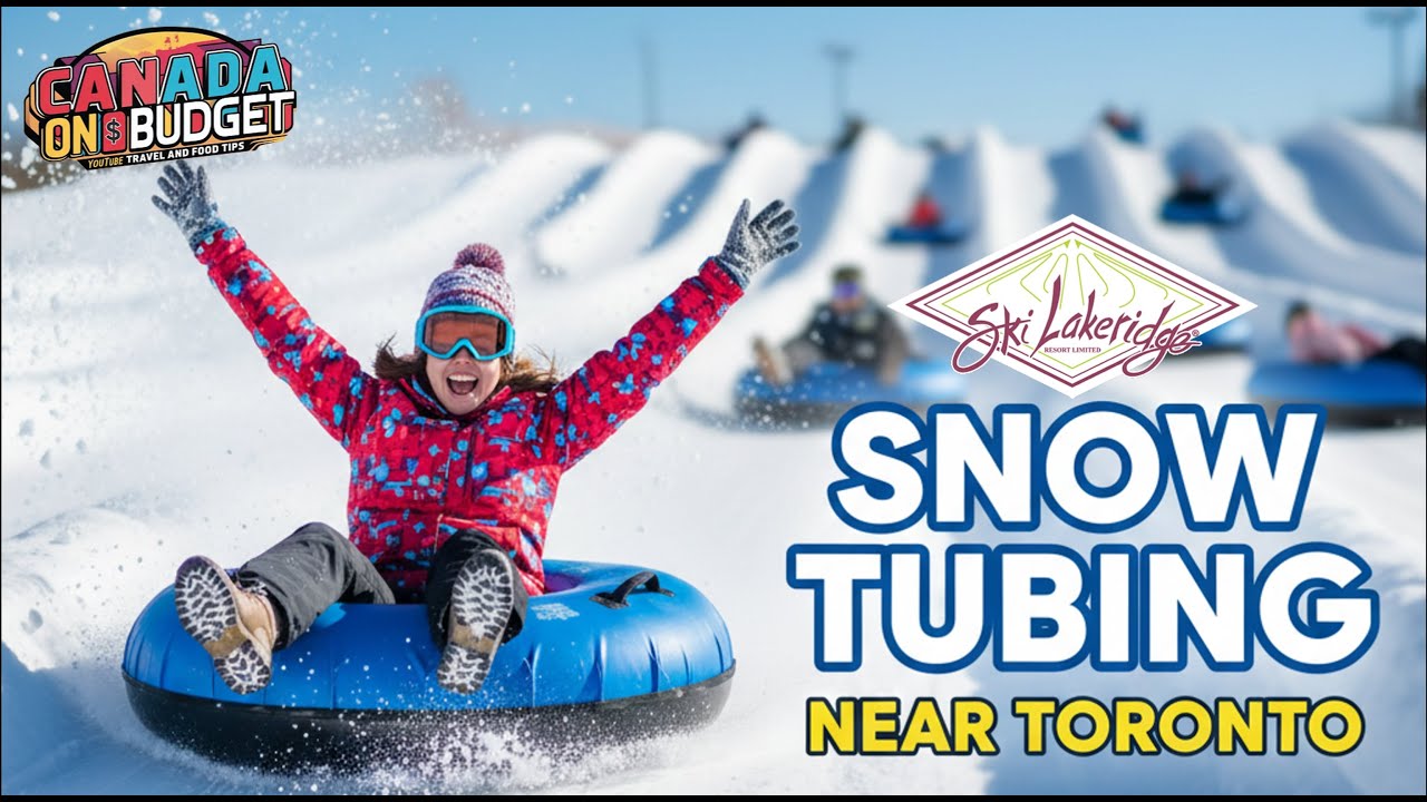 We Tried Snow Tubing at Lakeridge Ski Resort ❄️ Is It Worth It? - Near Toronto