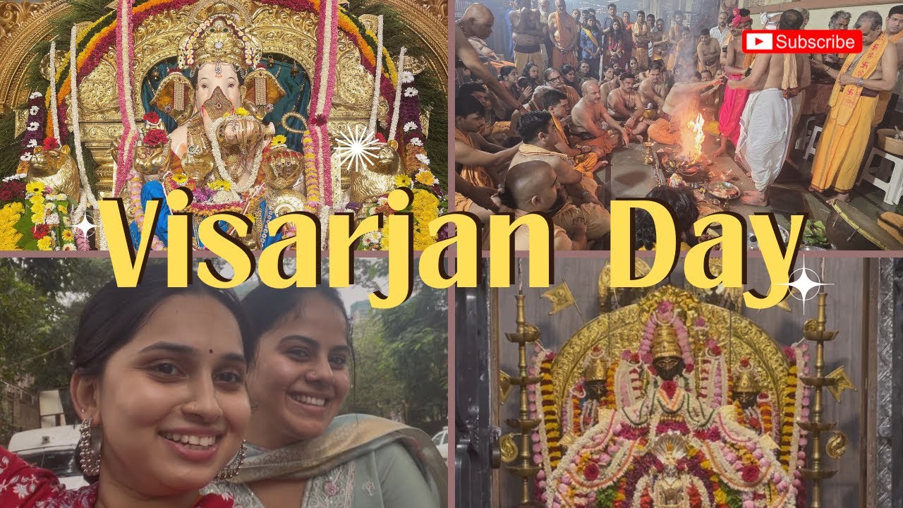 He bought it for 3 lakhs!!?!?!! 😱🫡 Anant Chaturdashi vlog & Visarjan day pt.1