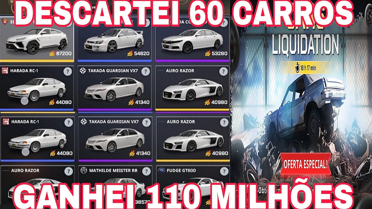 DESCARTEI 60 CARROS E GANHEI 110 MILHÕES NO ONE STATE RP 
