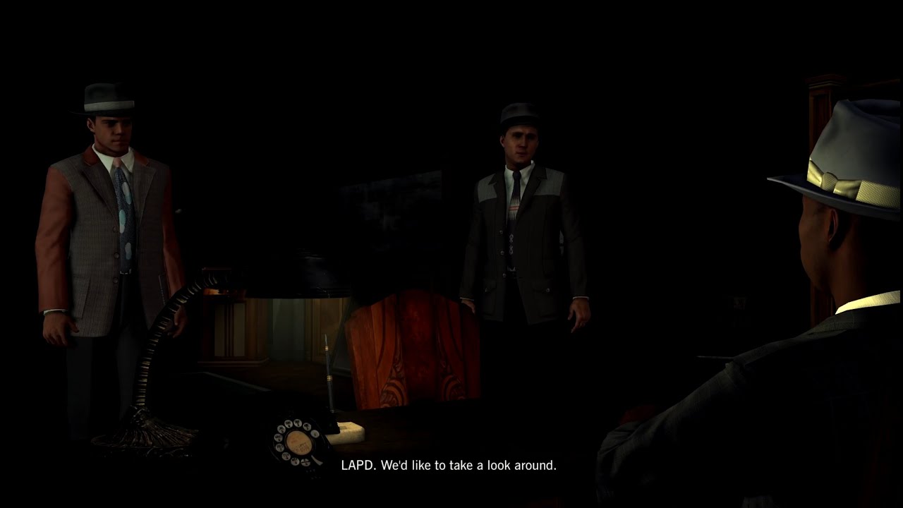LA Noire. Gameplay Walkthrough. No commentary.