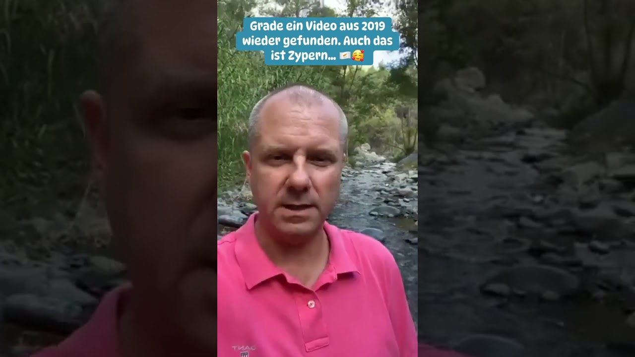 Auch das ist Zypern… Kristallklares Quellwasser im Troodos Gebirge Zyperns
