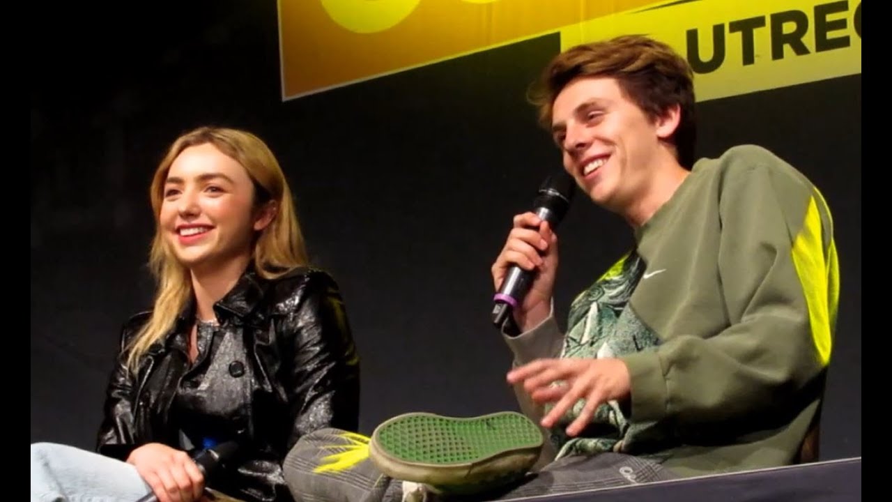 Cobra Kai's Hawk (Jacob Bertrand) and Tory (Peyton List) panel