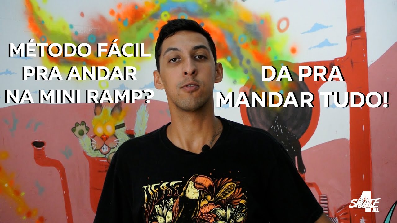 TUTORIAL #1 Evoluindo na Mini Ramp - PISTA DE SKATE