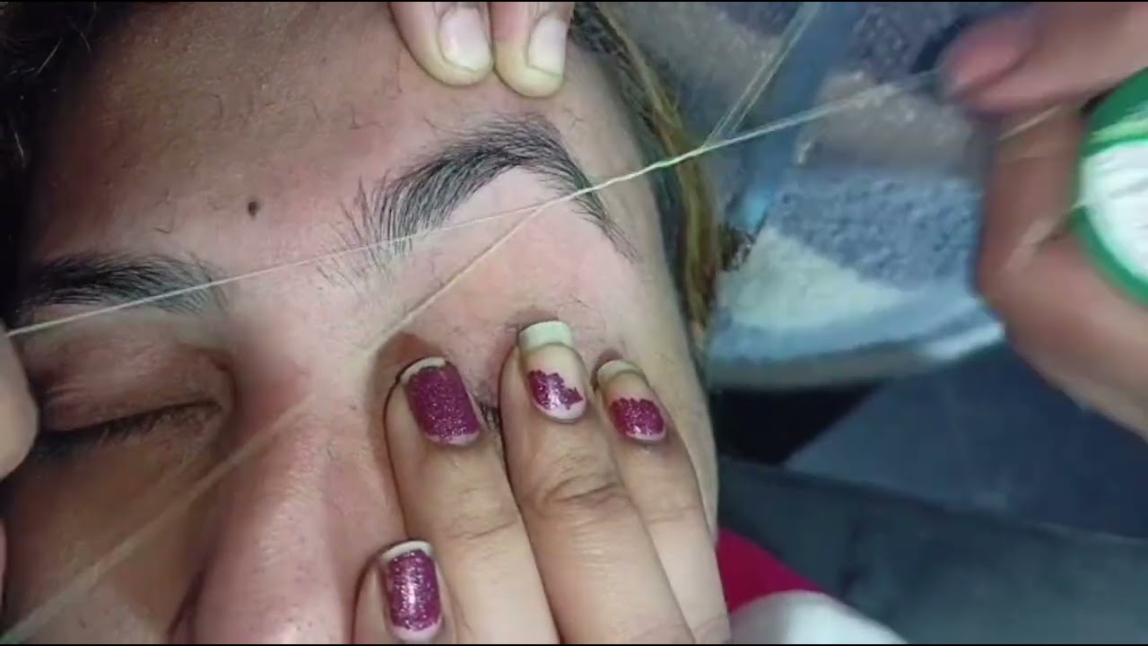 Full growth eyebrow kaise banaye # threading tutorial # @sapnamakover