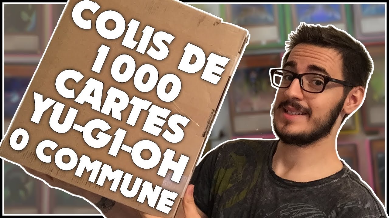 Je reçois une énorme collection de 1000 cartes Yu-Gi-Oh d'un abonné !