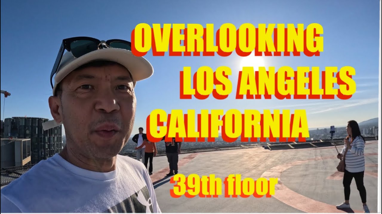 39th floor overlooking sa Los Angeles California      #panyerongbulakenyo  Dela Dingco Farm