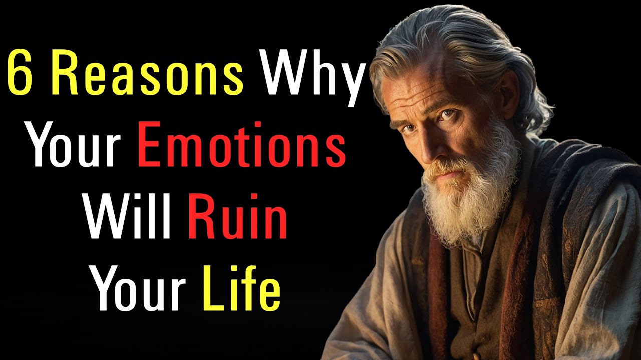 6 Reasons Why Your Emotions Will Ruin Your Life!