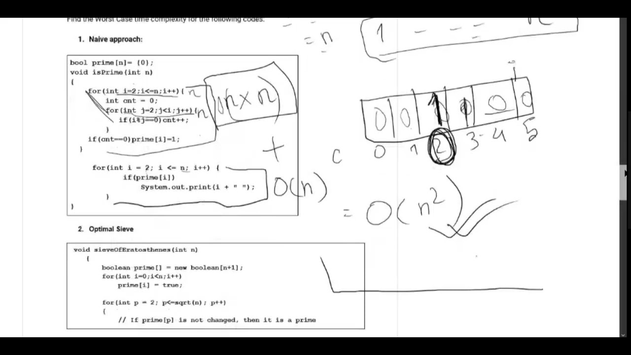 More Time complexity Practice exceptions