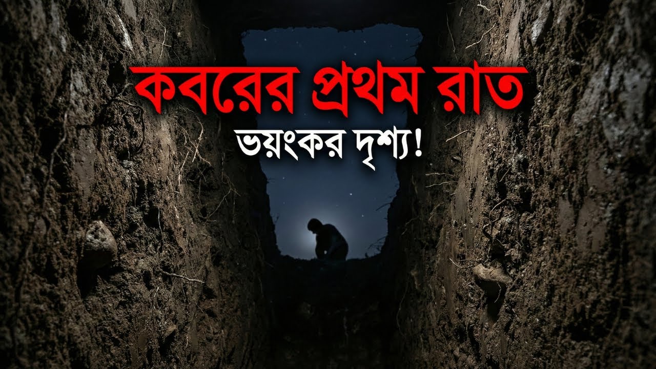 সাথীহীন অন্ধকার কবরে প্রথম রাত কীভাবে কাটবে? | শুনলে চোখে পানি আসবে | Koborer Azab