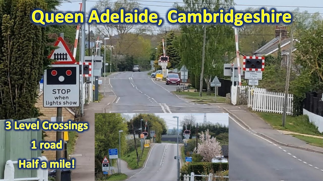 Queen Adelaide Level Crossings, Cambridgeshire