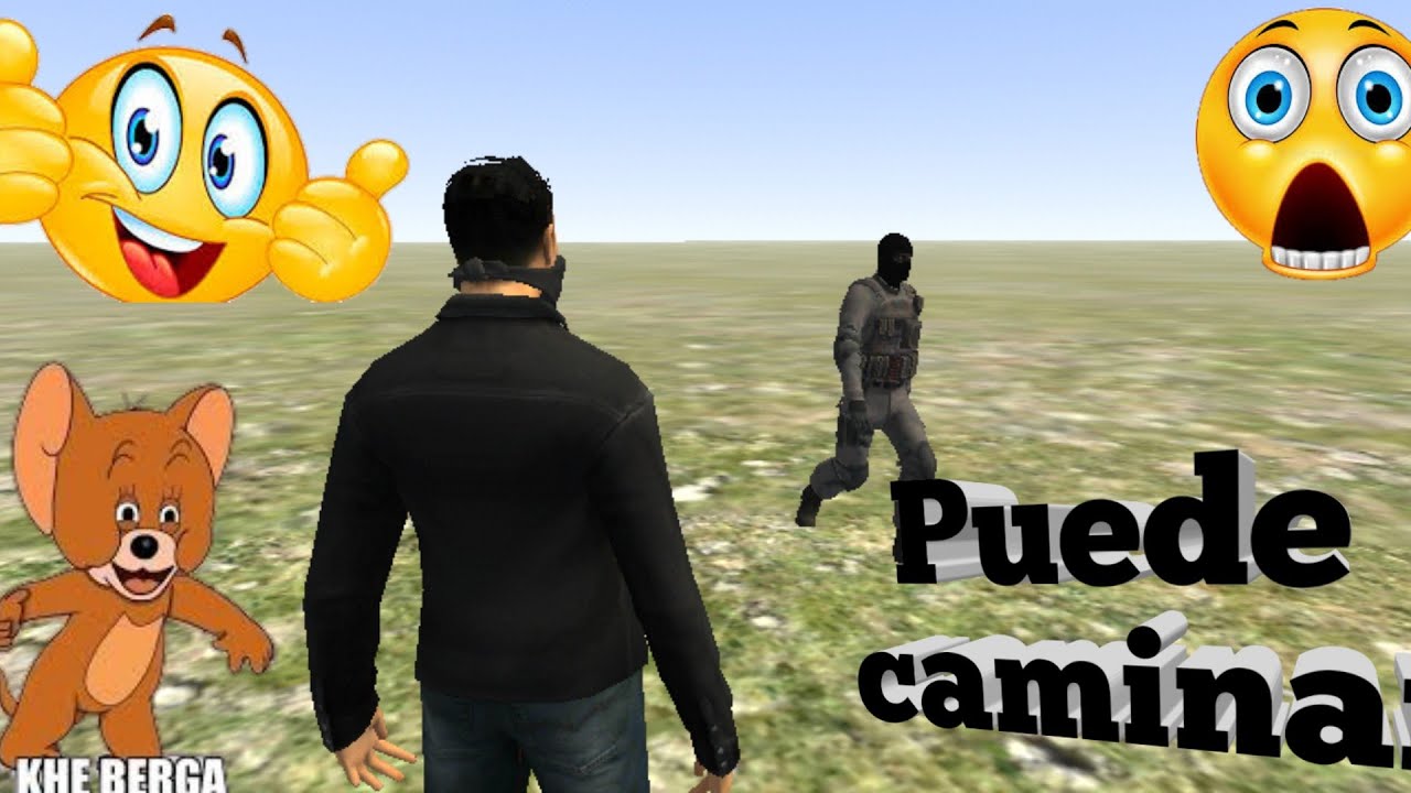 Como hacer🤔 que los NPC de los angeles crímen online caminen😲😱