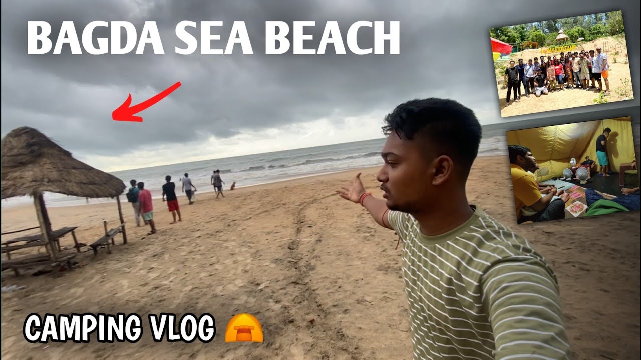 BAGDA BEACH CAMPING VLOG 🔥 #Rohanisop #bagda