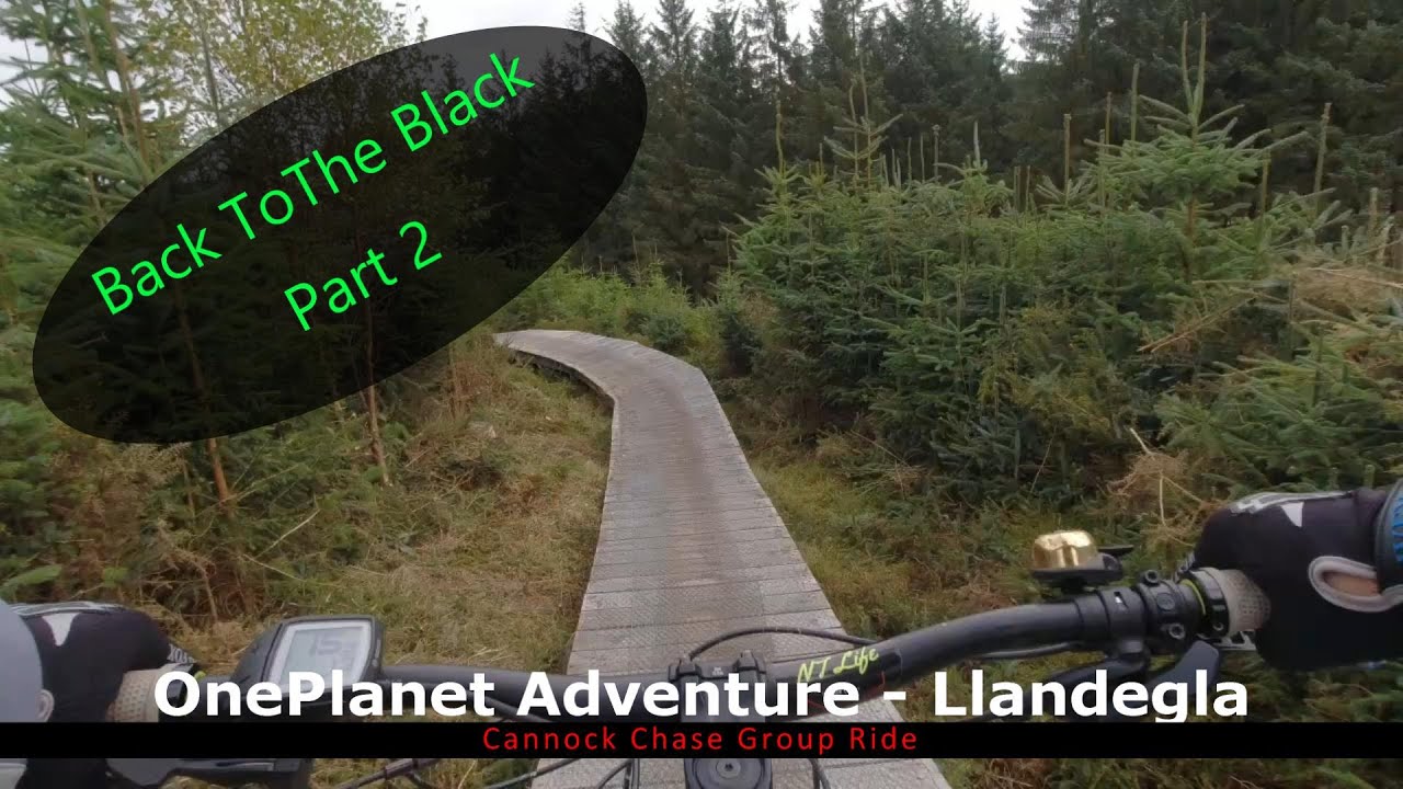 Llandegla MTB- The black trails including B-Line