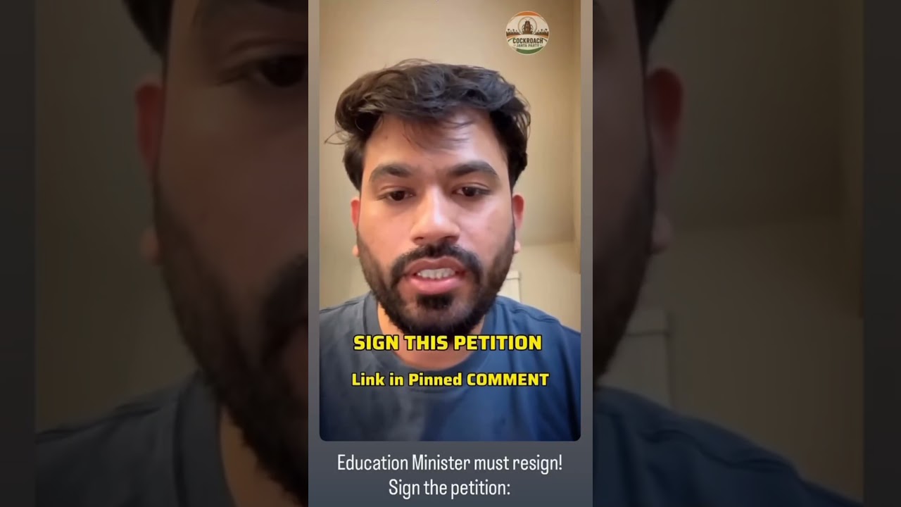 CJP / NEET exam scam protest / WAR for youth / Game start /