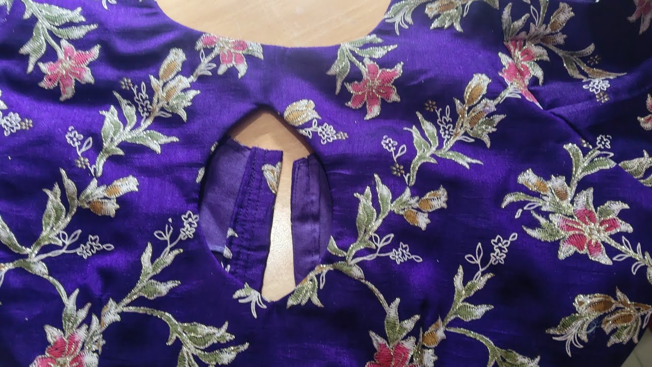 Back Neck design cutting and stitching #shots #viral #video #blouse #fashion #music 