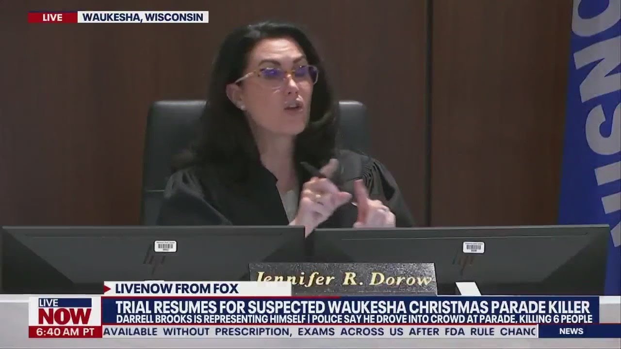 'Don't roll your eyes at me!': Darrell Brooks & judge have explosive courtroom showdown