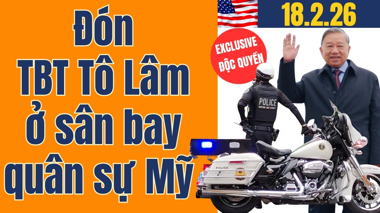 Đ&oacute;n Tổng B&iacute; thư T&ocirc; L&acirc;m ở s&acirc;n bay qu&acirc;n sự Mỹ: Mật vụ d&agrave;y đặc