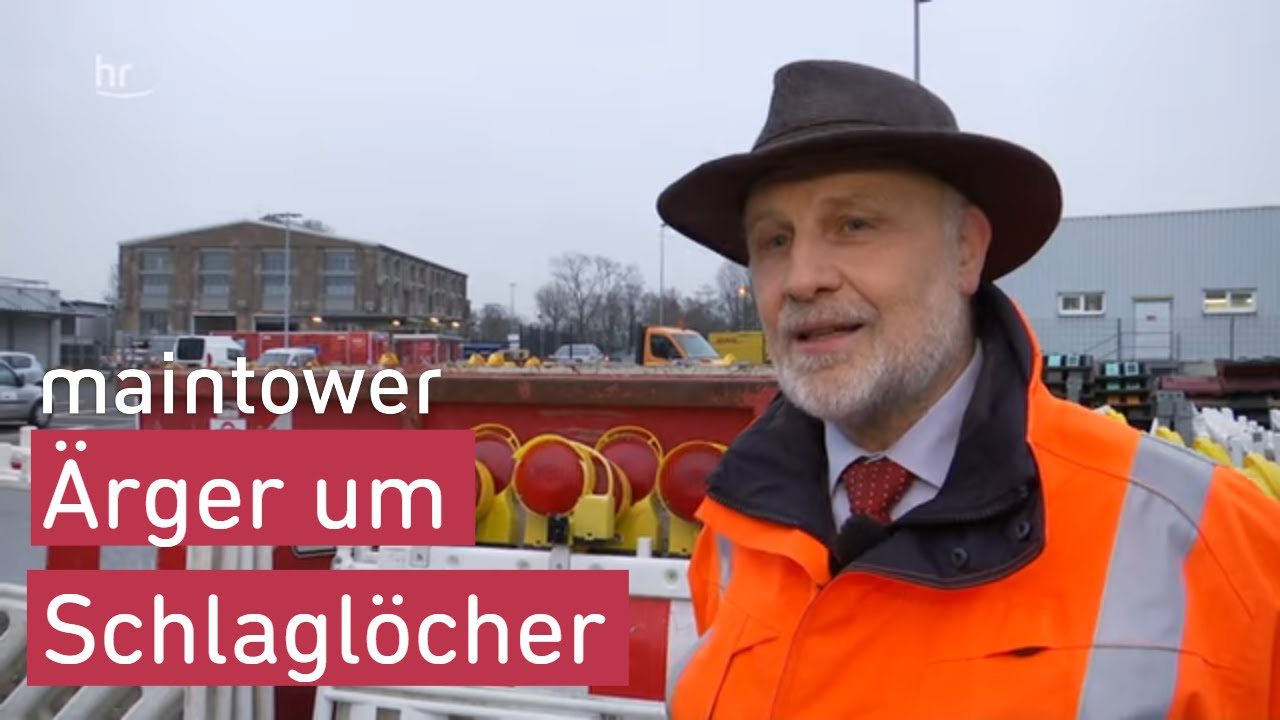 Gef&auml;hrliche Schlagl&ouml;cher auf Frankfurts Stra&szlig;en | maintower