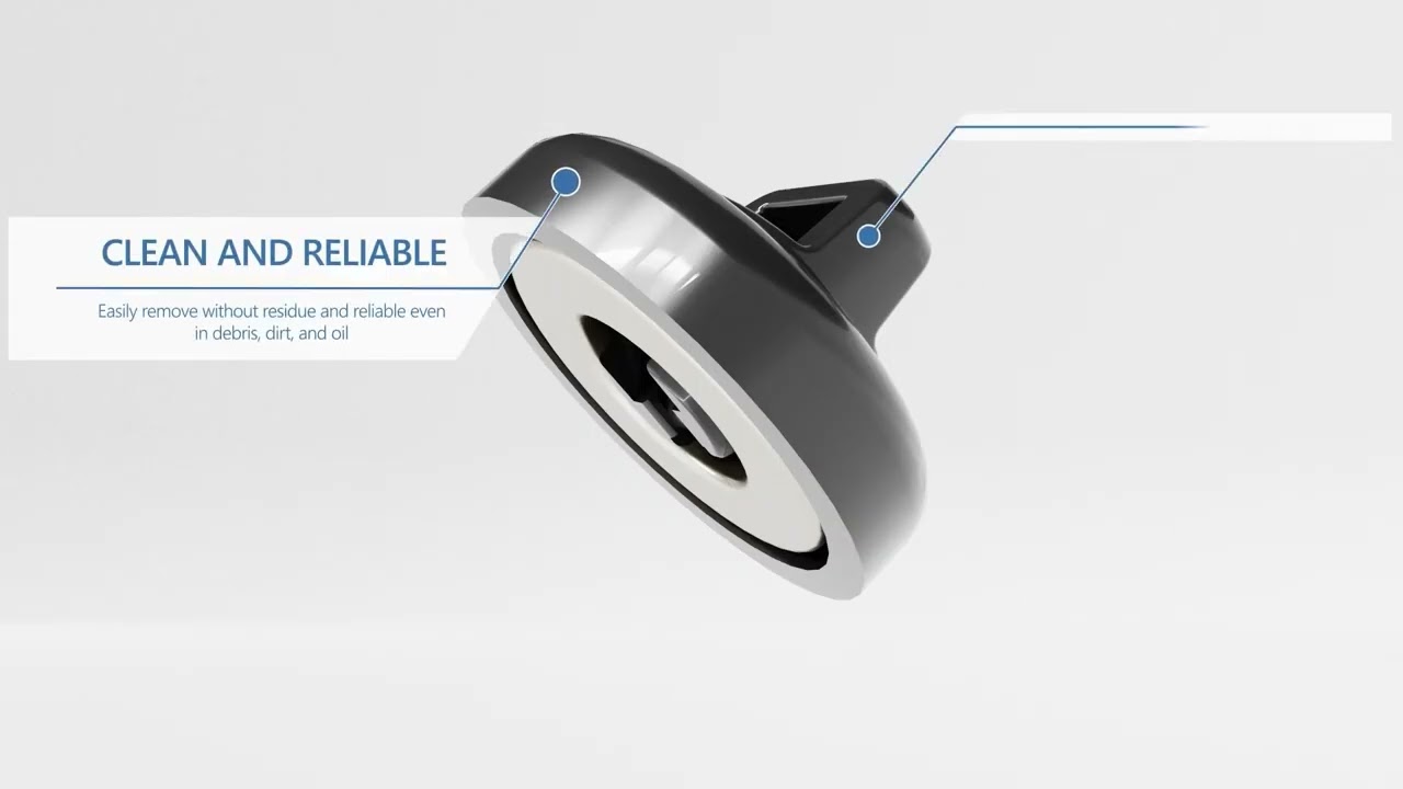 Magnetic Cable Tie Mount: No Drilling Needed (US)