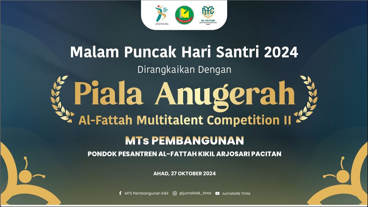🔴[LIVE] MALAM ANUGRAH AMC II 2024 PONPES  AL - FATTAH KIKIL ARJOSARI PACITAN