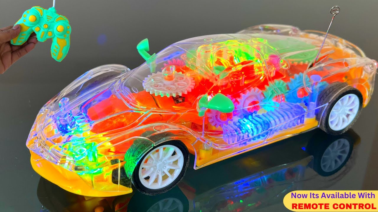 Transparent RC Car with LED | 3D Lighting Remote Control Car | Concept RC Car -Classy Toys