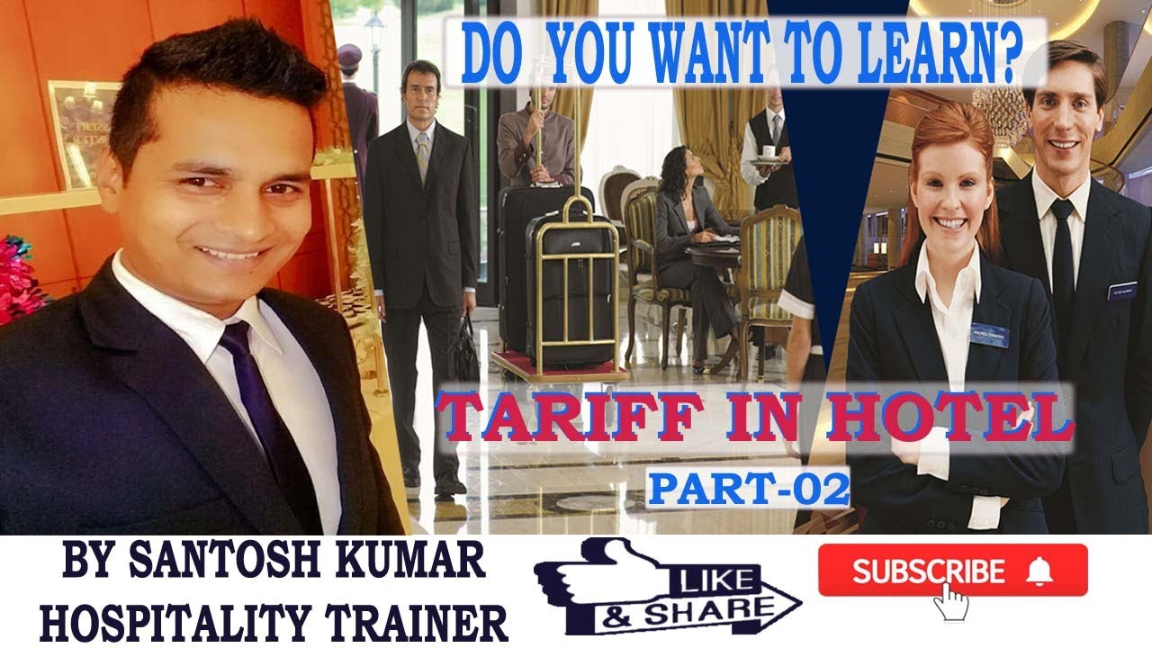 Tariff (Room Rate) in Hotel Part-02