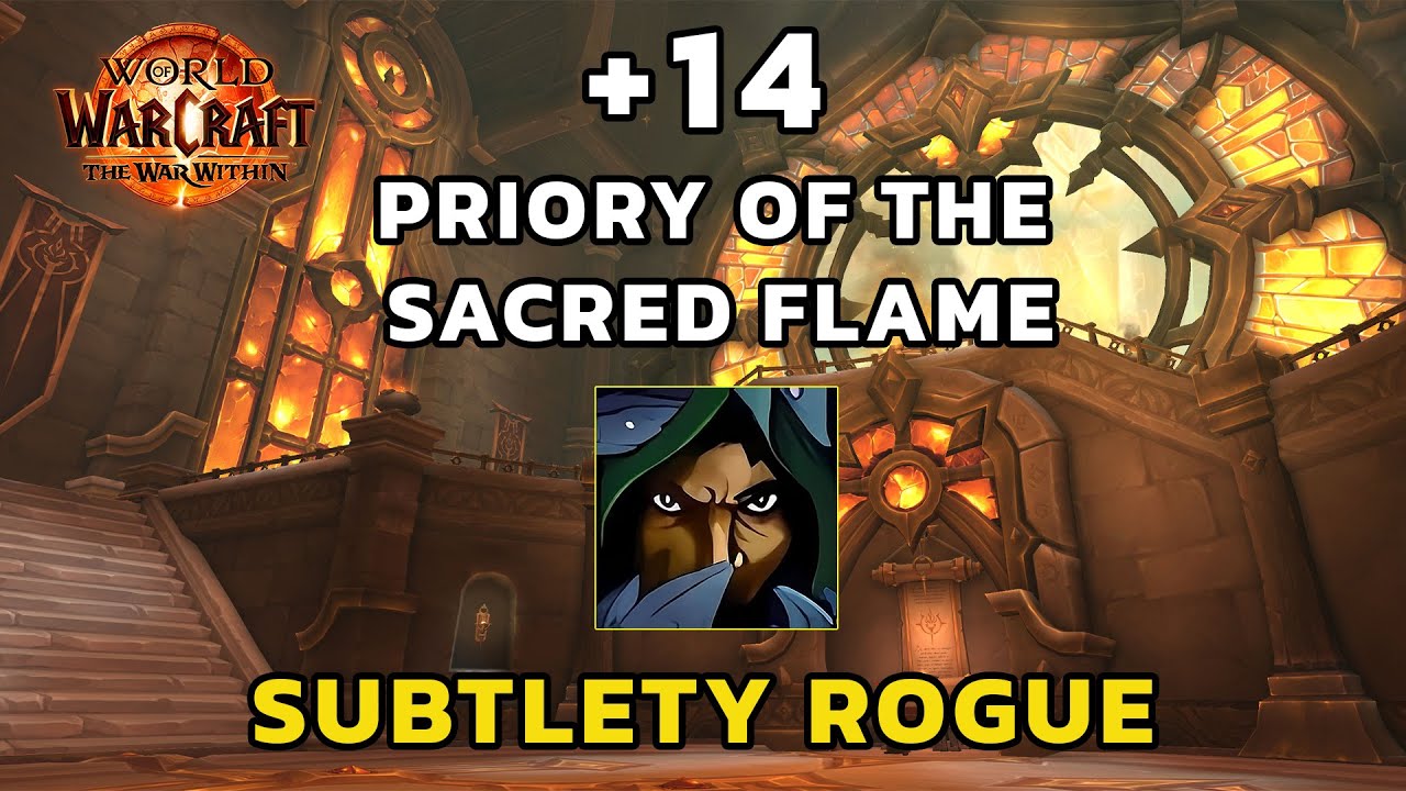 Sub Rogue +14 Priory of the Sacred Flame (WoW: The War Within Season 2)