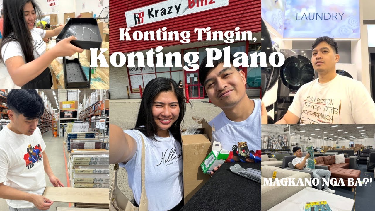 Paunti-unting Plano para sa Dream House | Ganito Pala ang mga Presyo | Canvass with Hubby