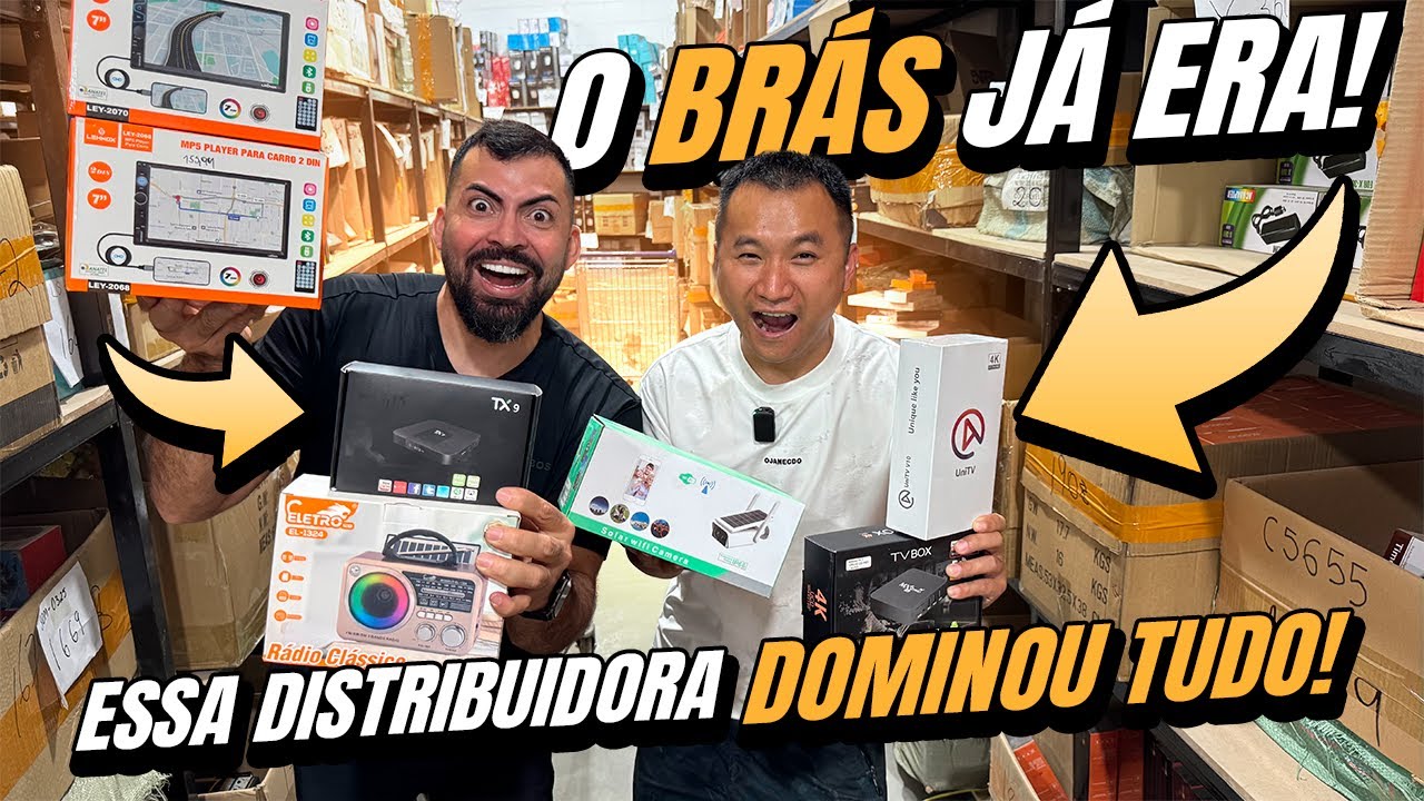 O BRÁS FICOU PEQUENO! ESSA DISTRIBUIDORA TOMOU CONTA DOS ELETRÔNICOS, FERRAMENTAS E UTILIDADES
