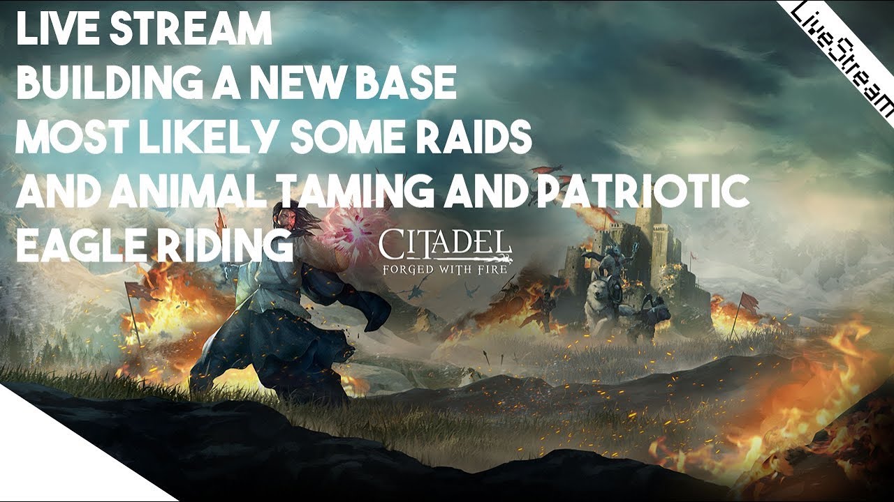Building a base, Taming some animals, killing , raiding, and flying on a patriotic eagle