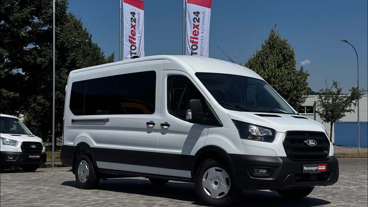 New 2025 Ford Transit 9 Seats Automatik interior-exterior Review 