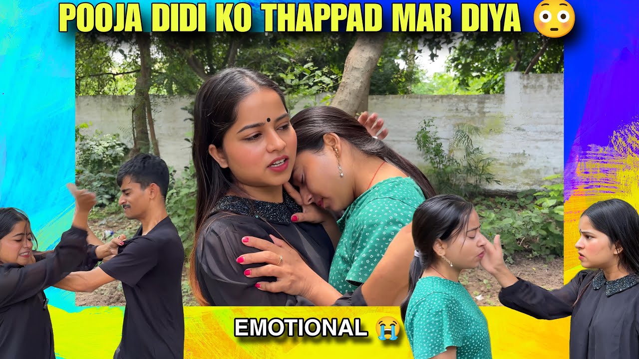 Pooja Didi ko thappad mar diya🤯😱 | #dare