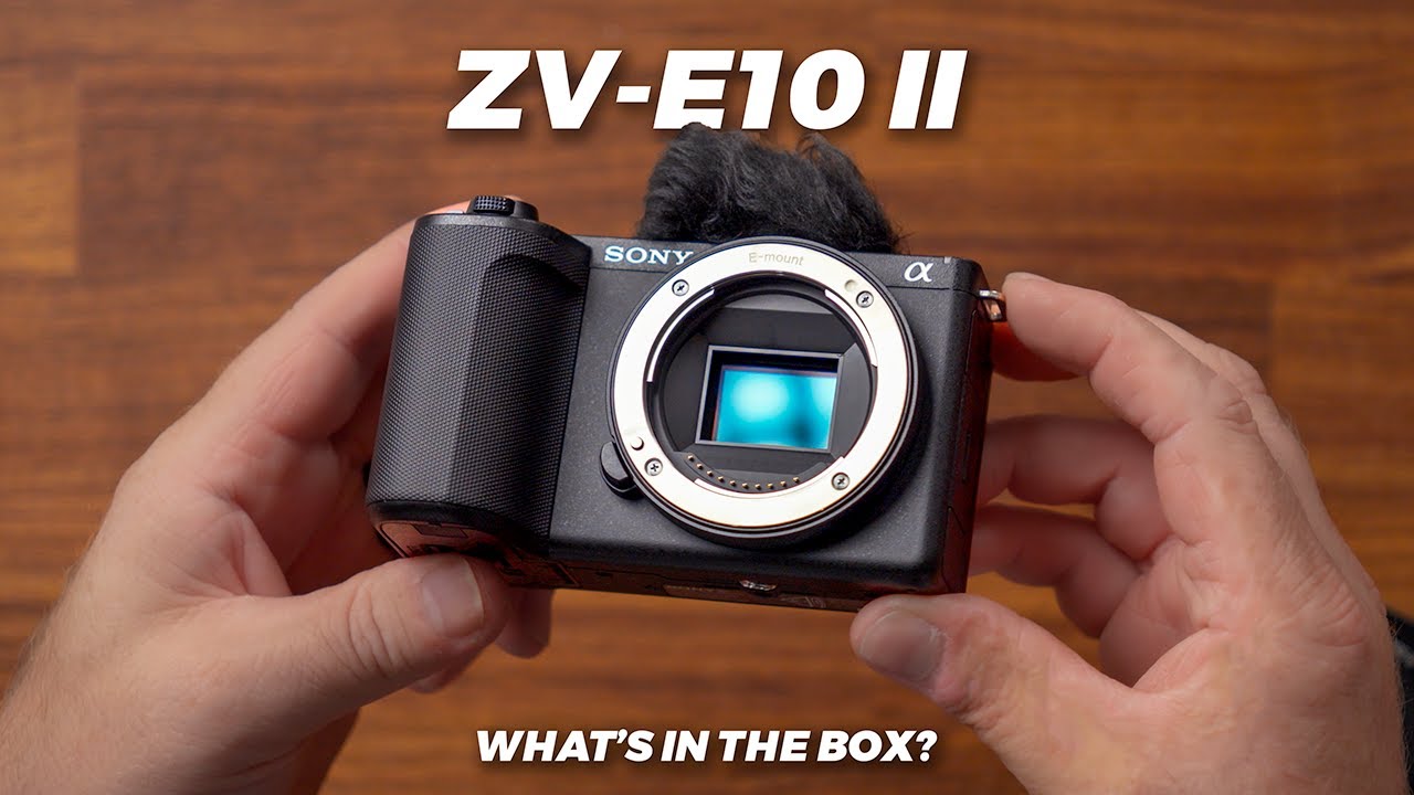 SONY ZV-E10 II Unboxing | What's In The Box?