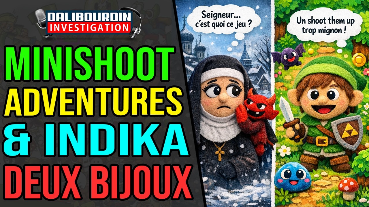 MINISHOT ADVENTURES ET INDIKA - 2 BIJOUX A FAIRE ABSOLUMENT SUR LE GAME PASS