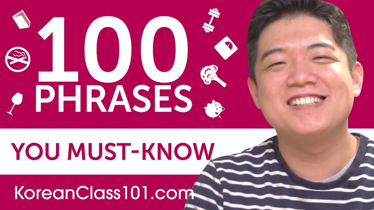 100 Phrases Every Korean Beginner Must-Know