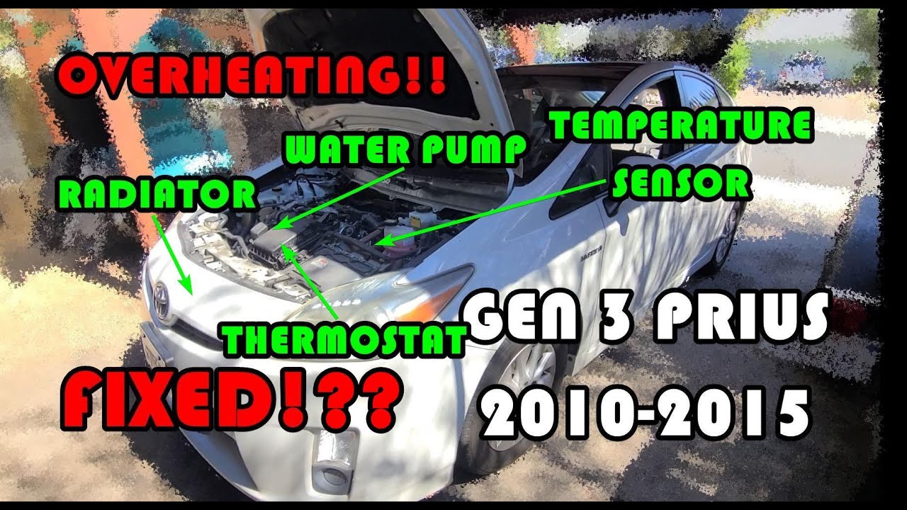 Prius Gen 3 Radiator Replace without removing Bumper!
