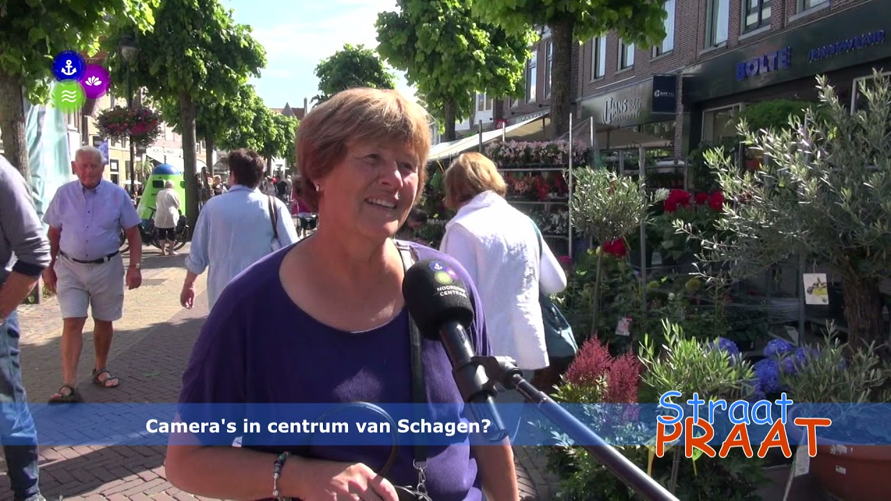 Straatpraat - Camera's in centrum Schagen