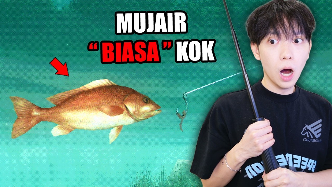 Gua JADI BOCIL TUKANG MANCING di LAUT ANEH yang IKANNYA LANGKA. - About Fishing